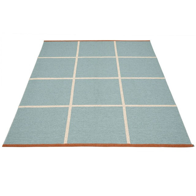 Criss Rug in Haze - Sea Green Designs