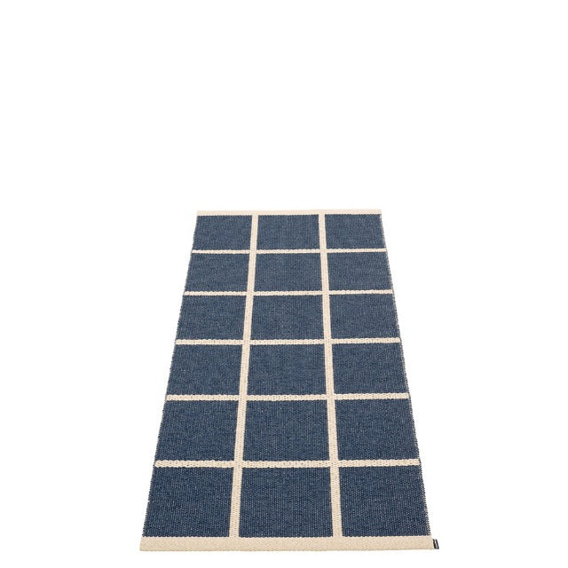 Criss Rug in Dark Blue - Sea Green Designs