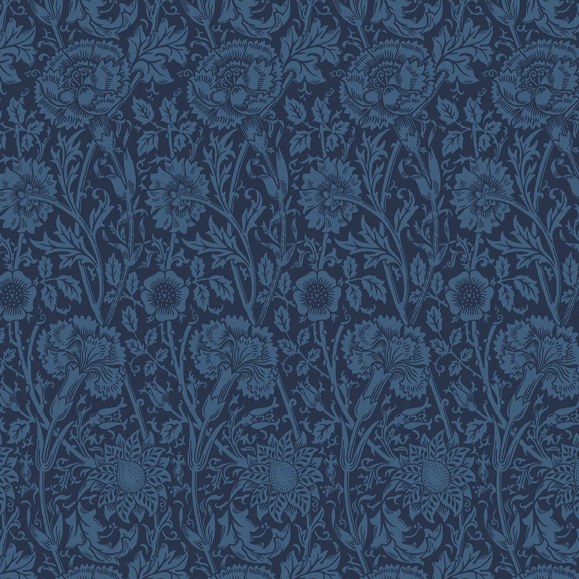 Tonal Flair Wallpaper - Sea Green Designs