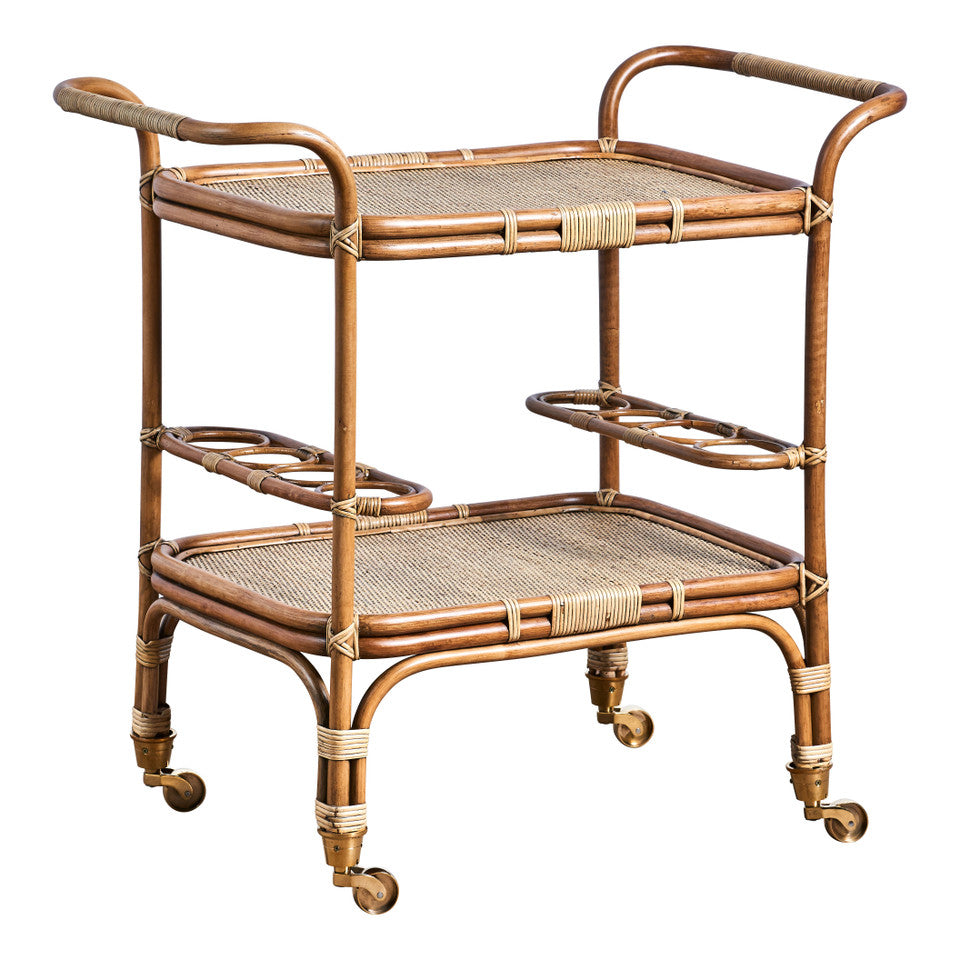 Carlo Bar Trolley - Sea Green Designs