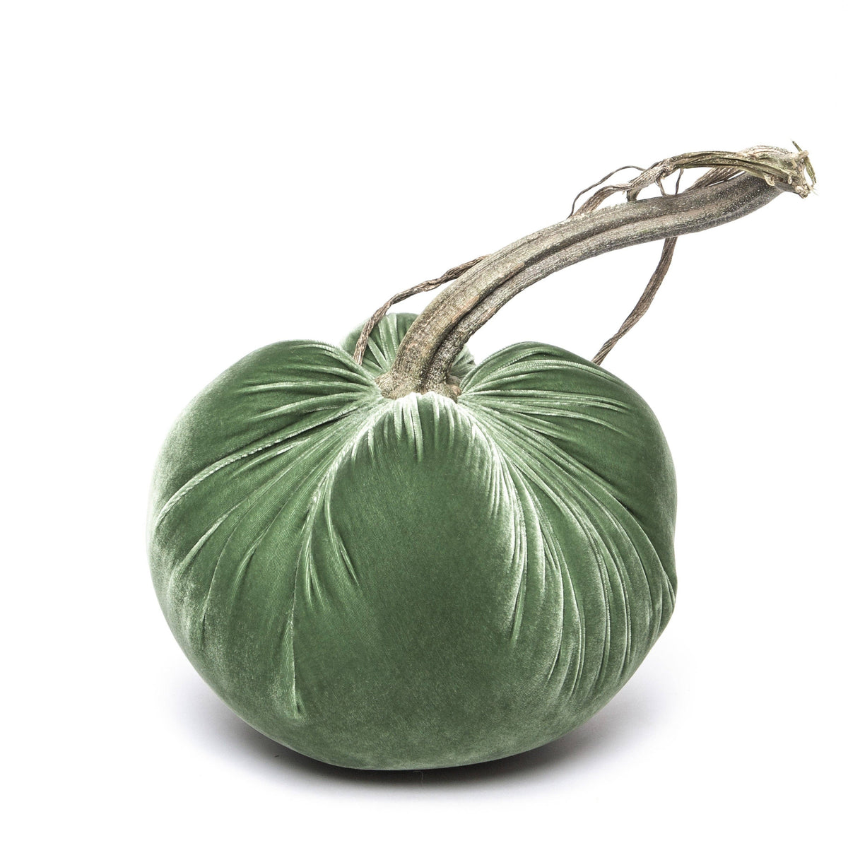 Sage Silk Velvet Pumpkin - Sea Green Designs