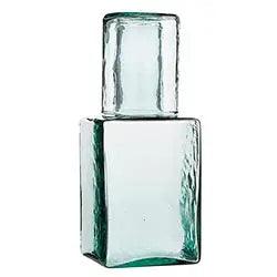 8.25" Hammered Decanter - Sea Green Designs