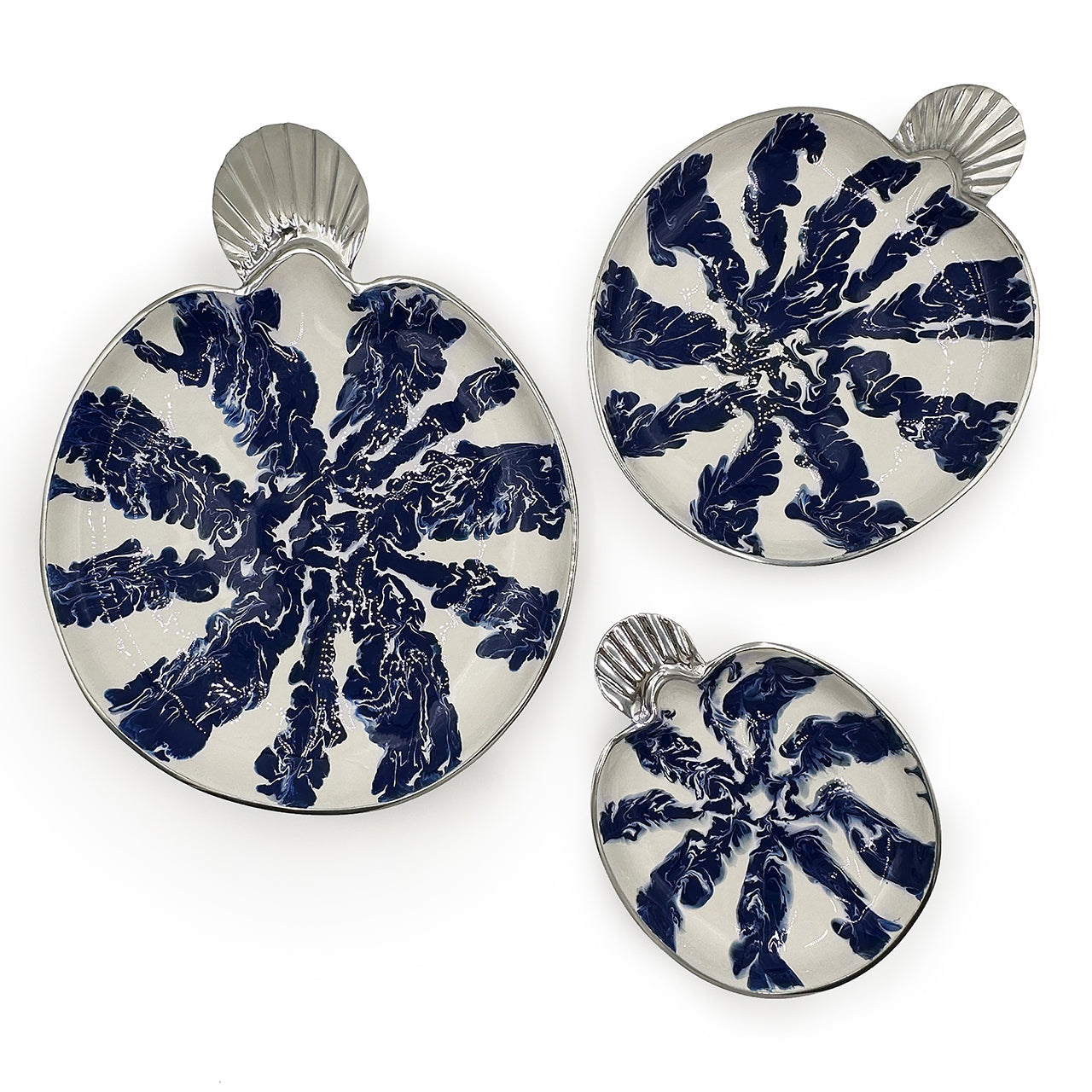 LA MAR Round Serving Platter - Sea Green Designs