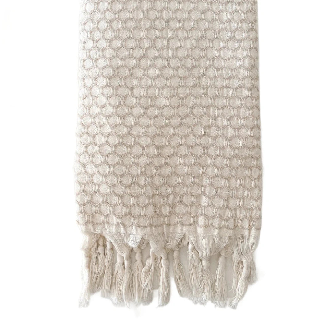 Beach Wave Turkish Cotton Beach Towel - Sea Green Designs