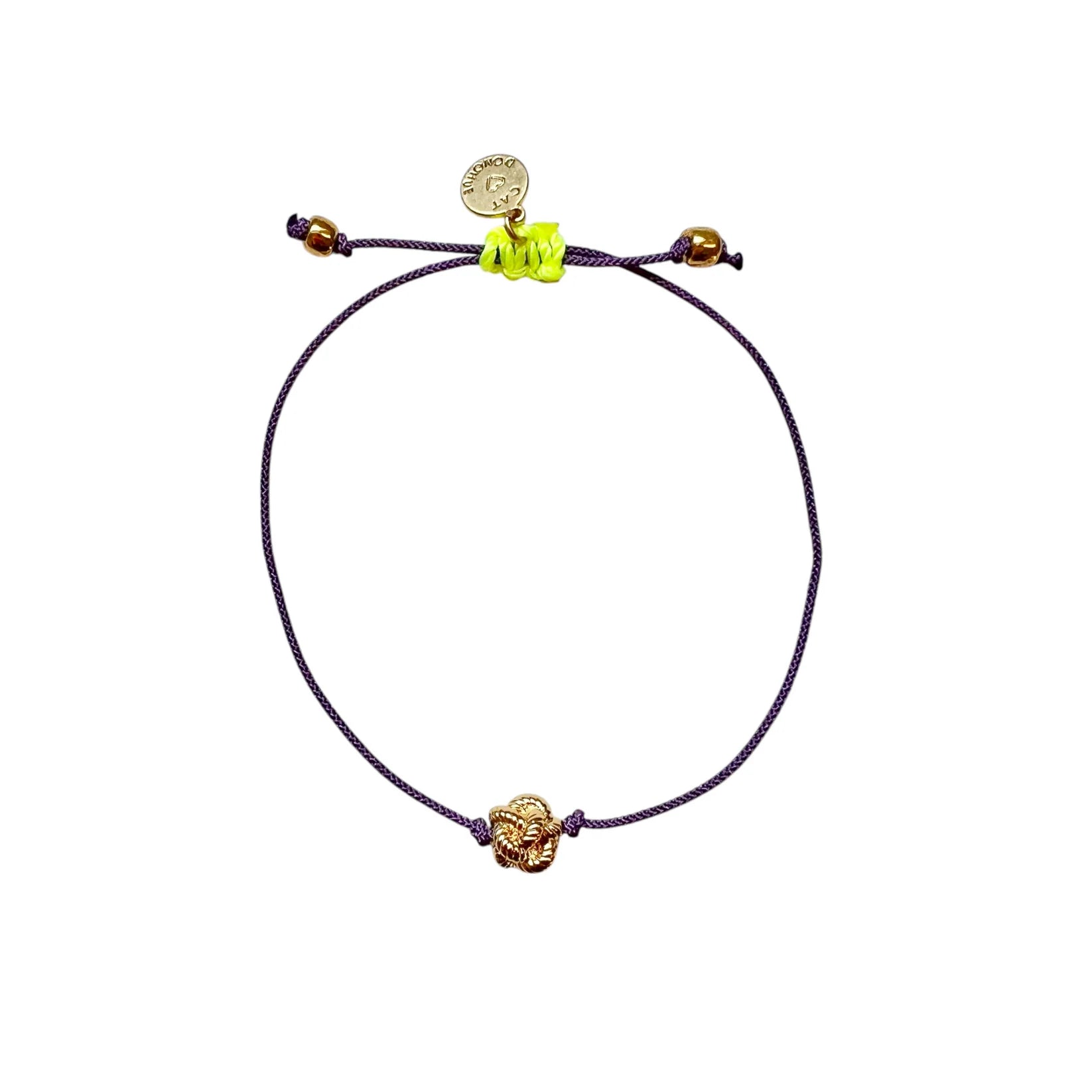 Divinity Knot Rope Bracelet - Sea Green Designs