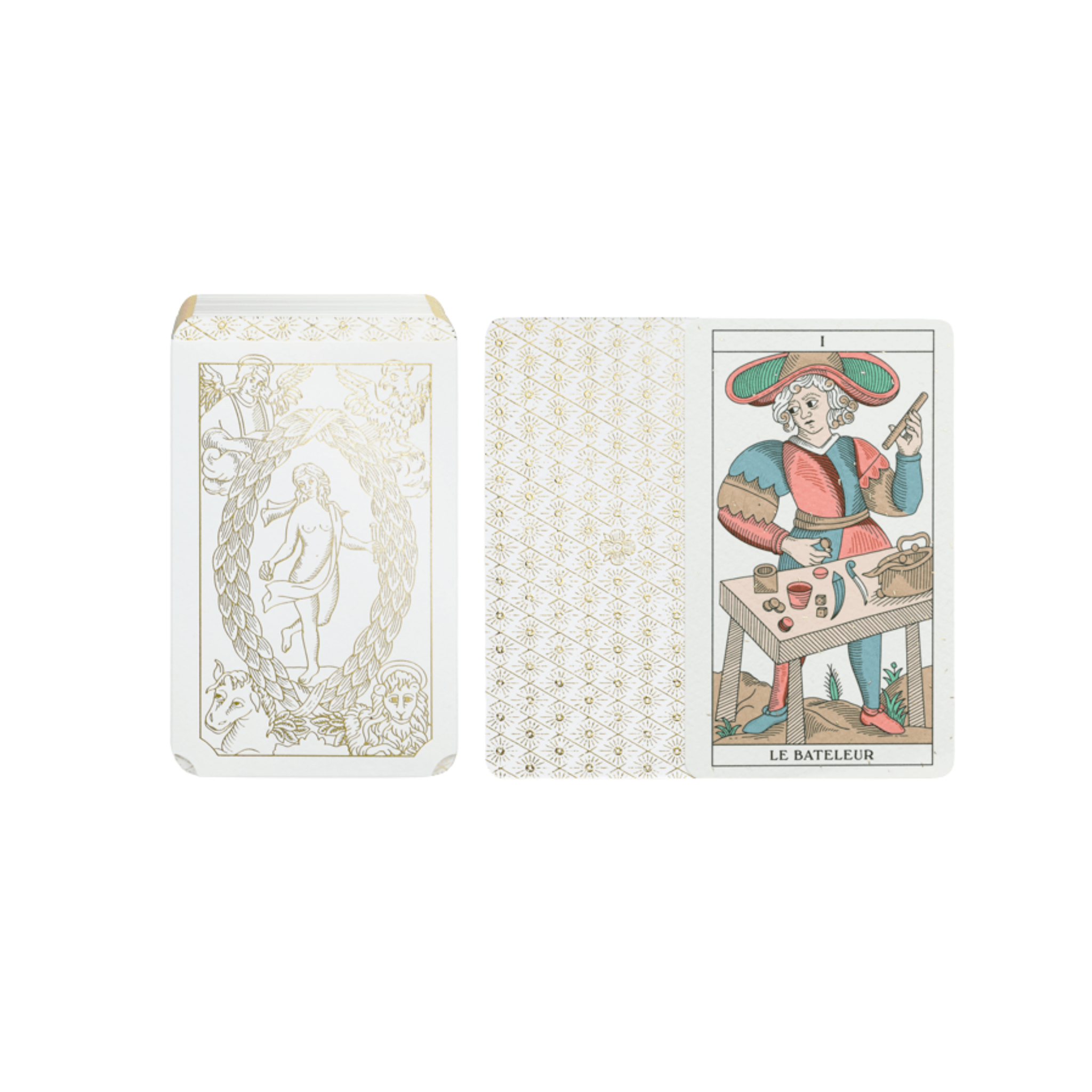 Gimaud N°400 : New Edition of the Old Tarot de Marseille - Sea Green Designs5