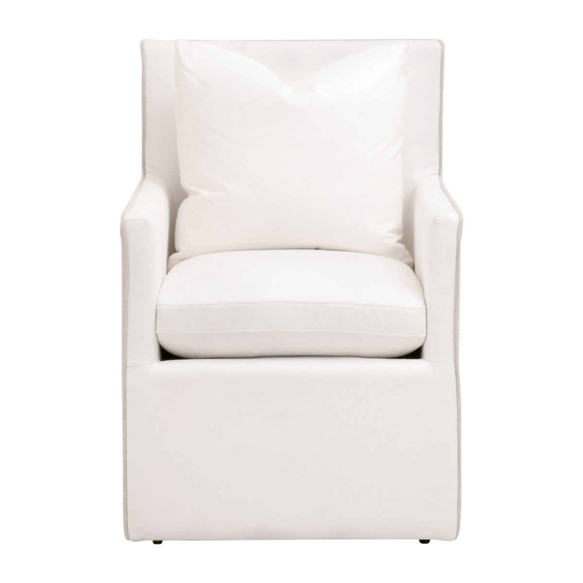Harmony Arm Chair With Casters - Sea Green Designs