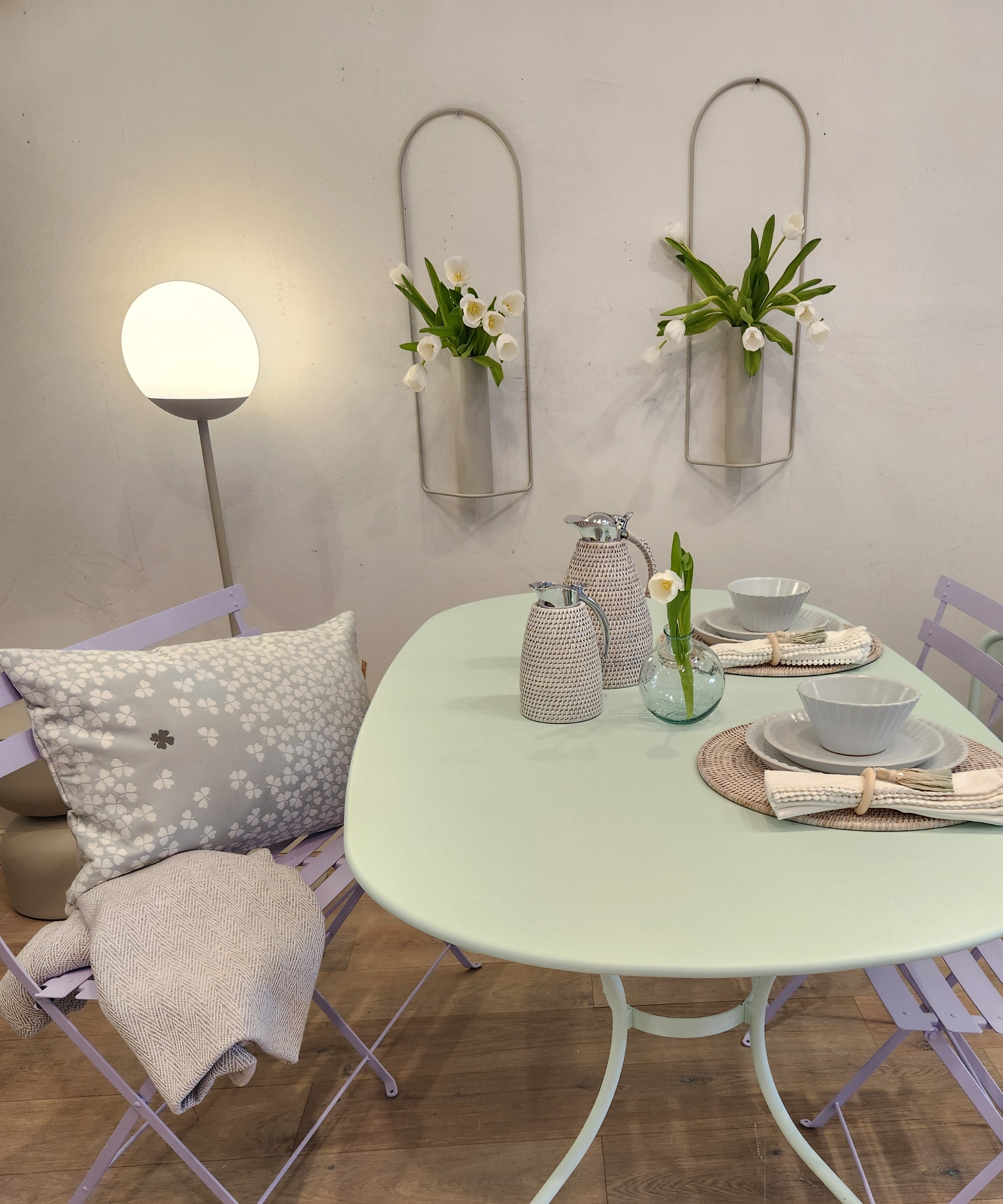 Bistro 2-Seater Bench - Sea GReen Designs