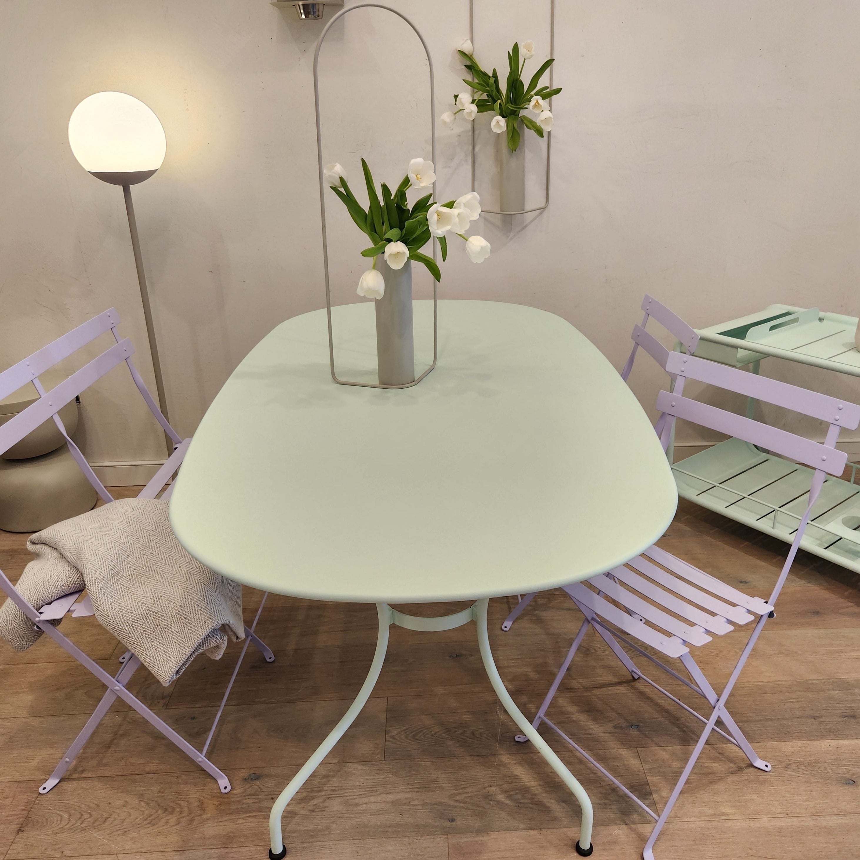 Opera Oval Table - Sea Green Designs