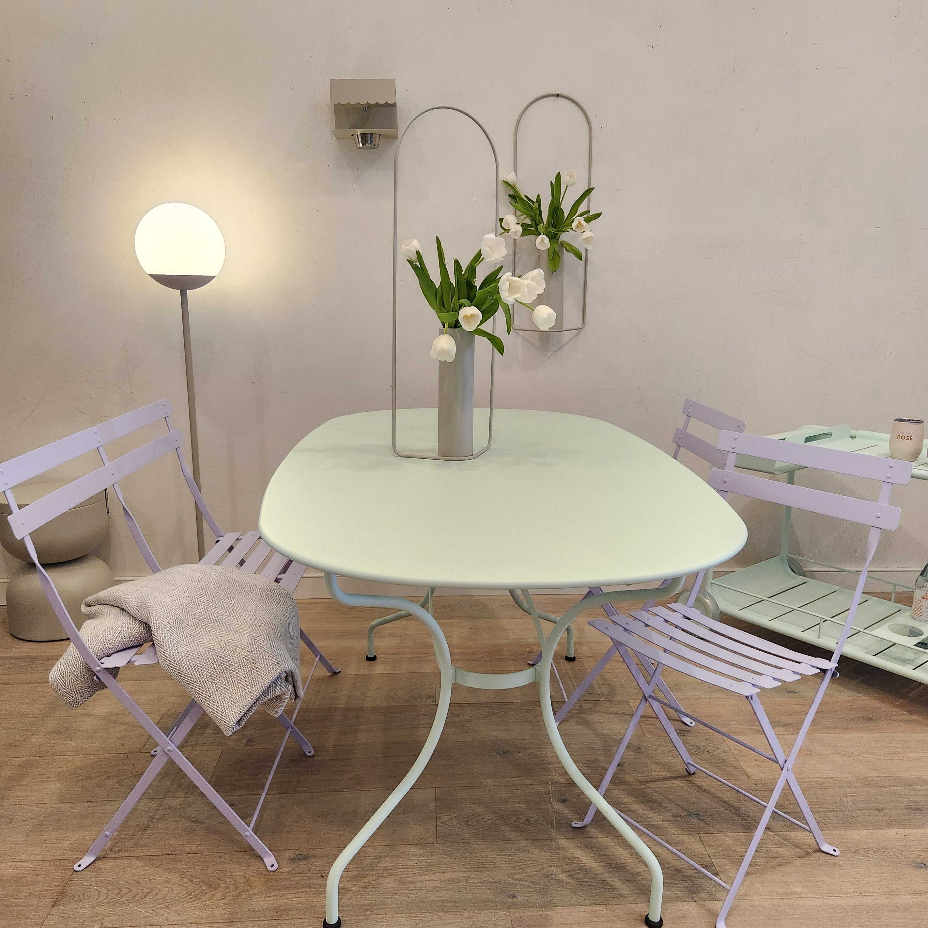 Opera Oval Table - Sea Green Designs