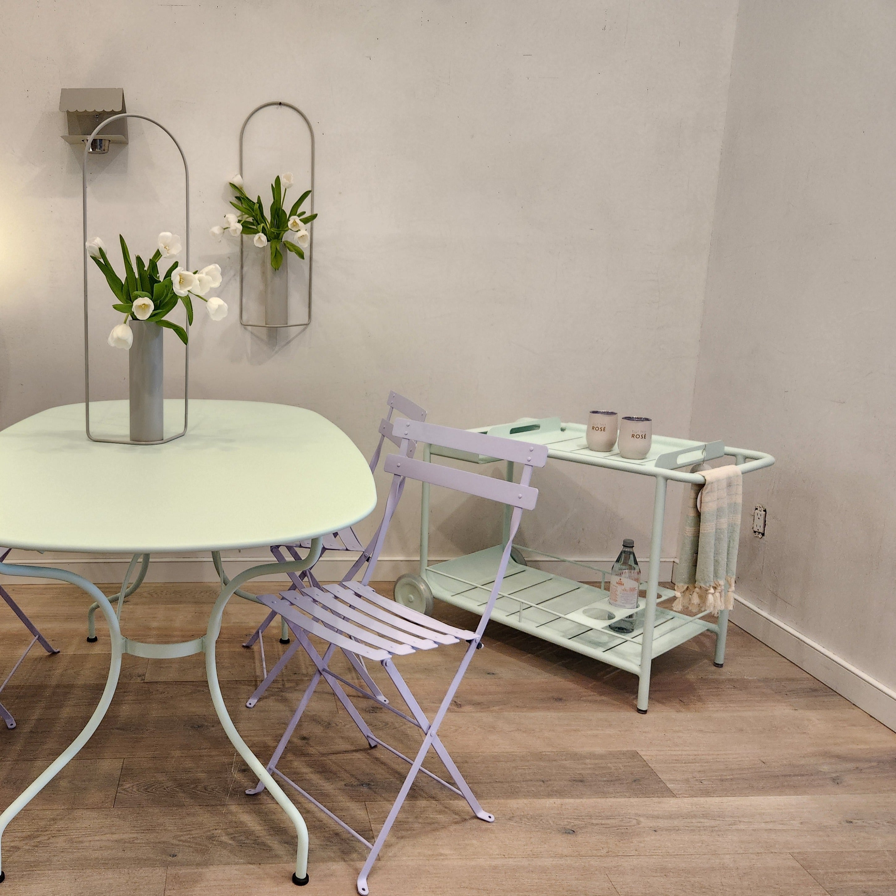 Luxembourg Bar Cart - Sea Green Designs