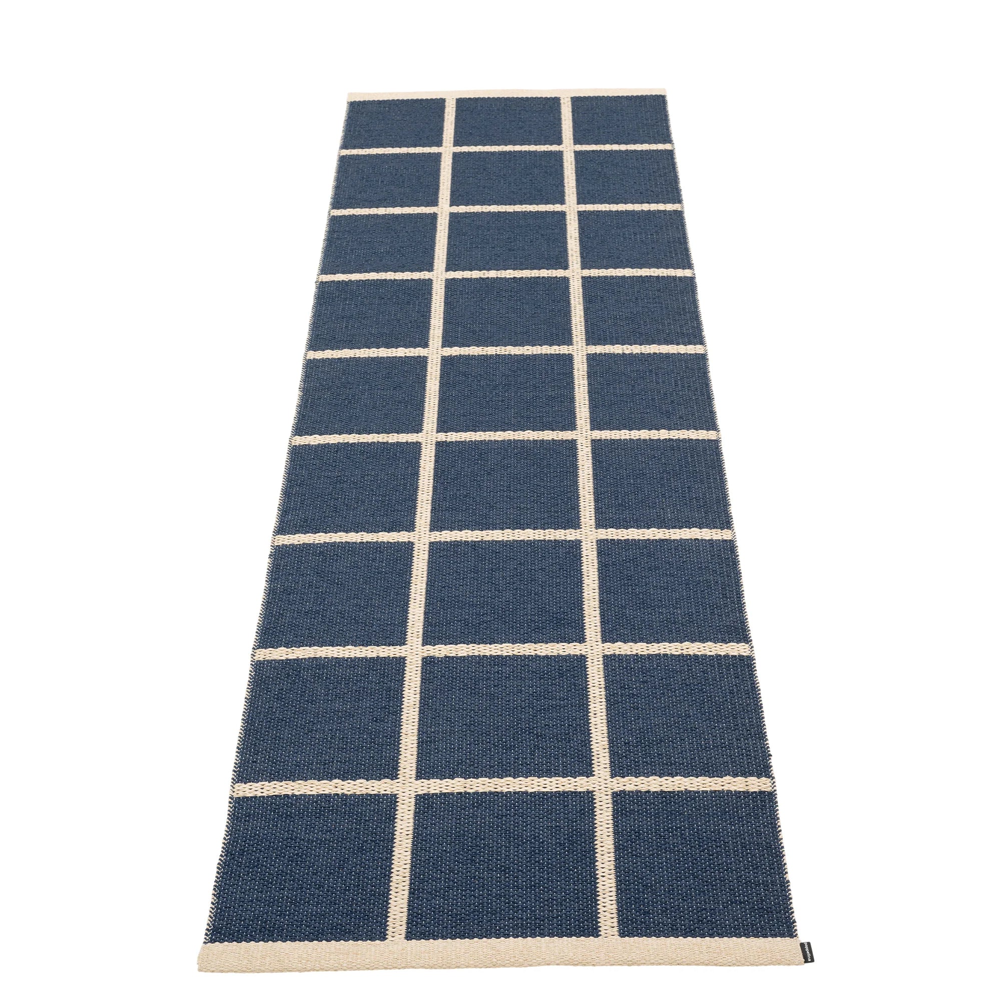 Criss Rug in Dark Blue - Sea Green Designs