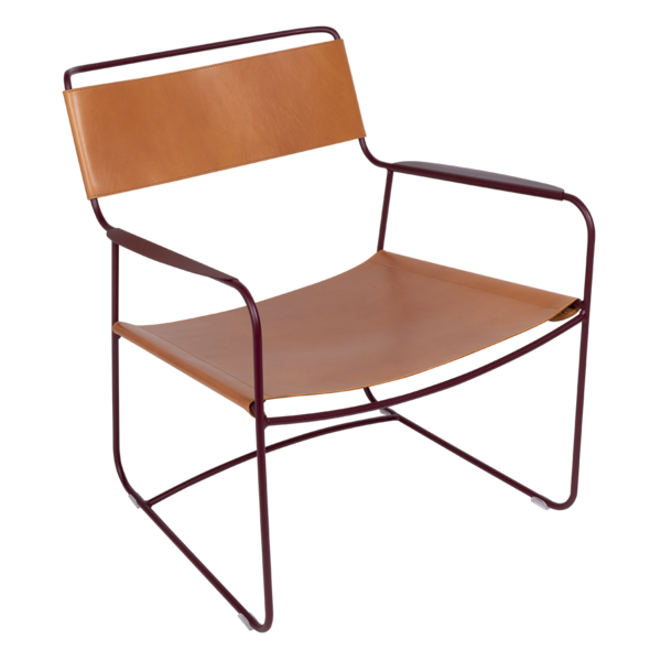 Leather Low Armchair Surprising - Sea Green Designs