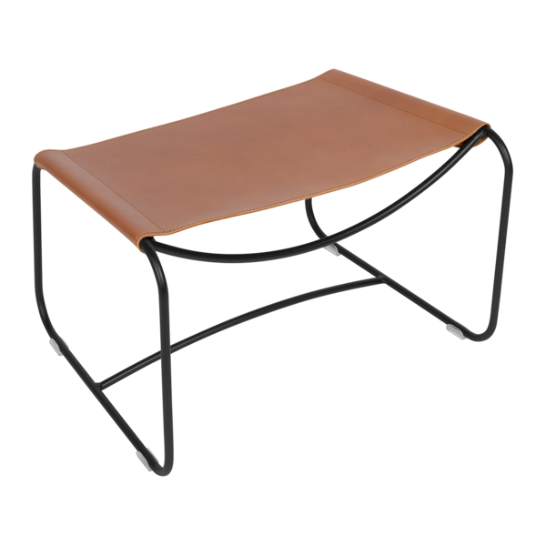 Leather Surprising Footrest - Sea Green Designs