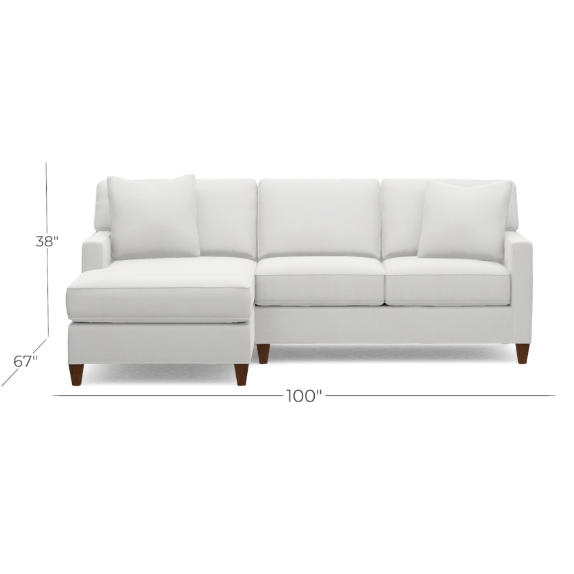 Cornerstone Sofa | RAF Loveseat | LAF Chaise | Off White