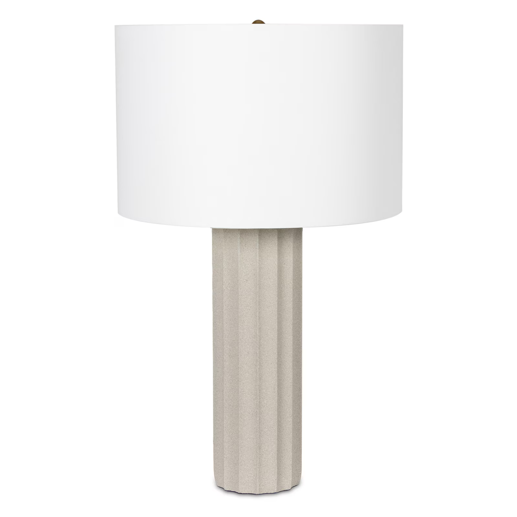 Tambour Concrete Table Lamp-Sea Green Designs1
