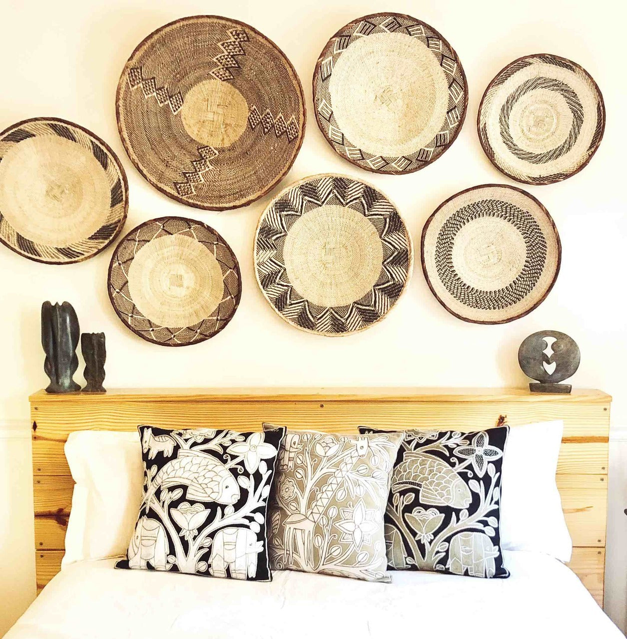 Medium Tonga Basket - Sea Green Designs
