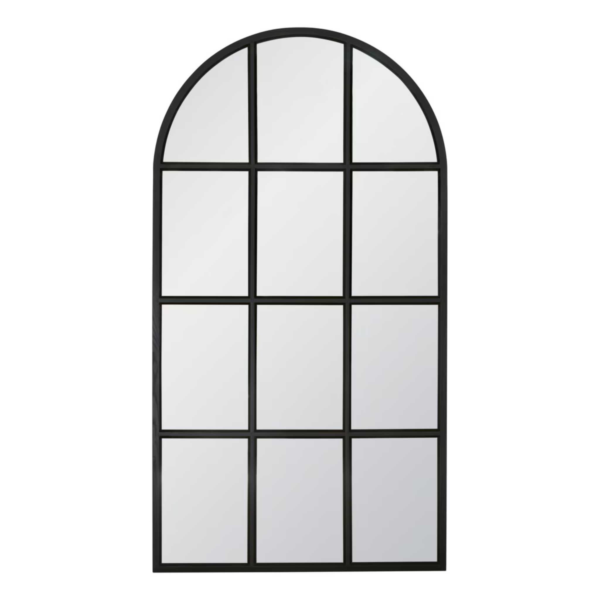 Grid Arched Mirror - Sea Green Designs