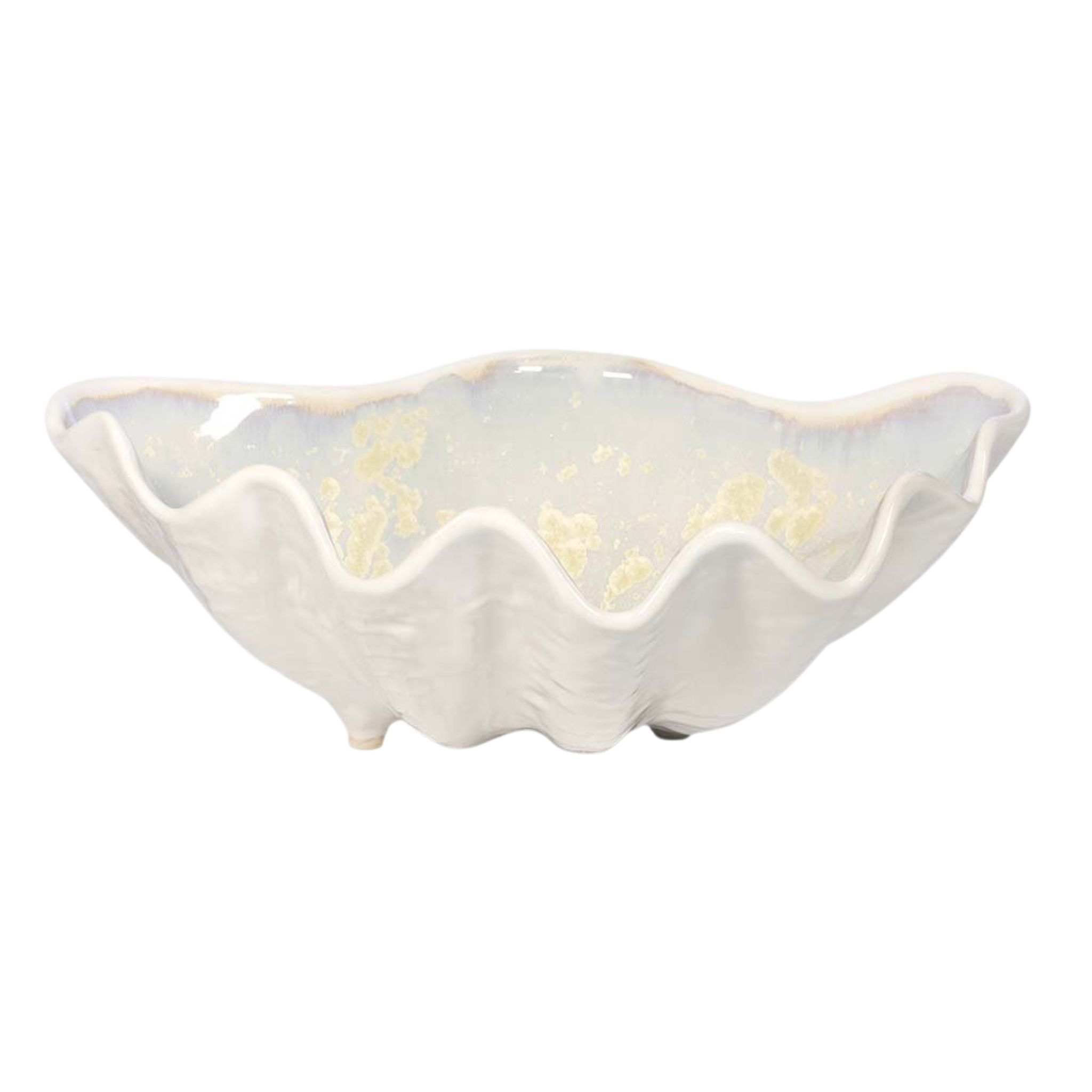 Medium Clam Bowl, Pearl - Sea Green Designs