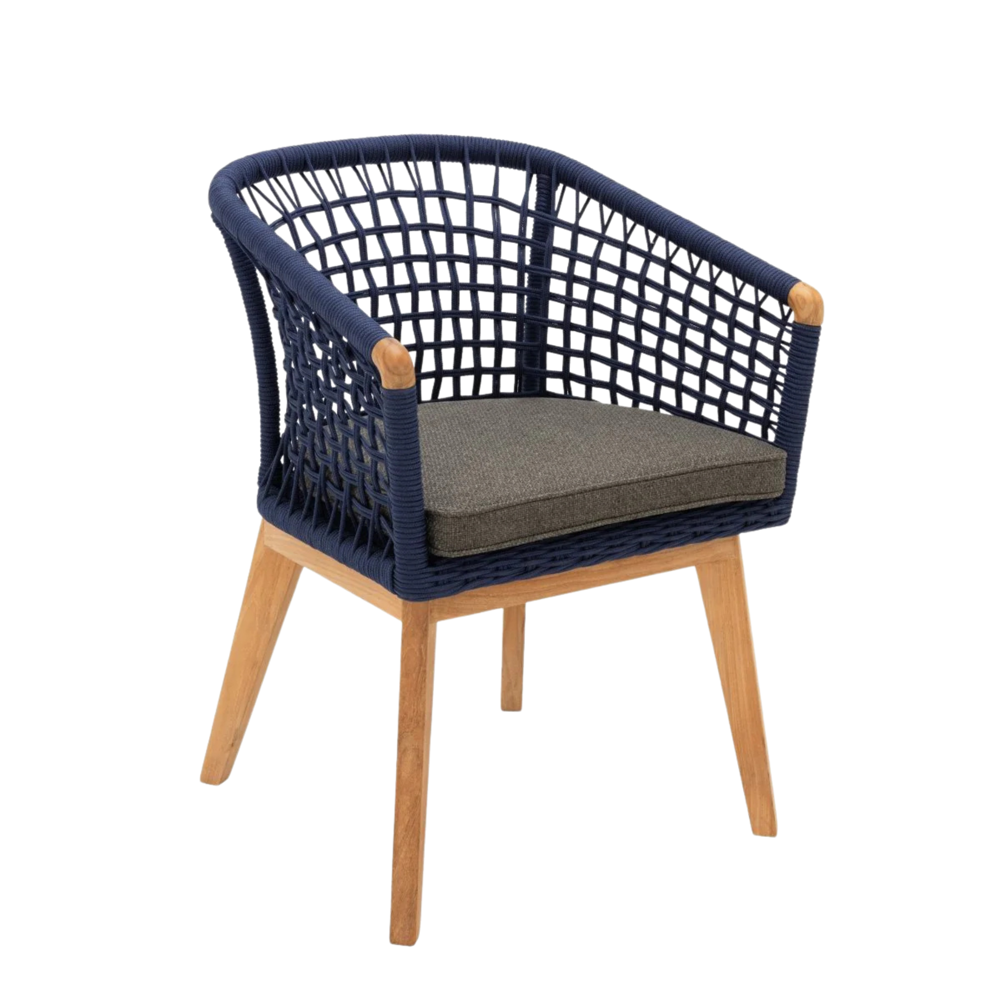 Pimlico Club Dining Carver Chair Blue Rope