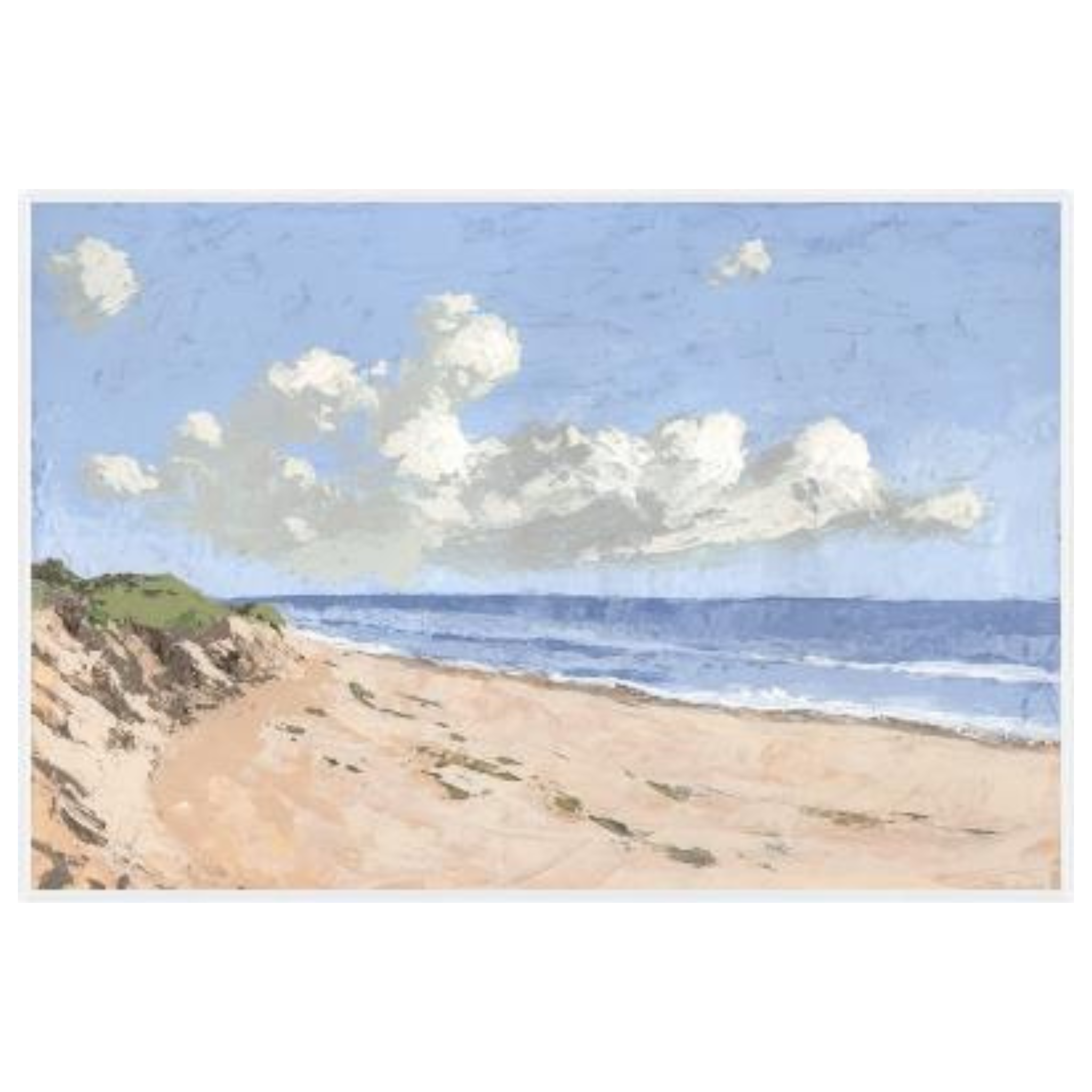 Placid Shores Art - Sea Green Designs