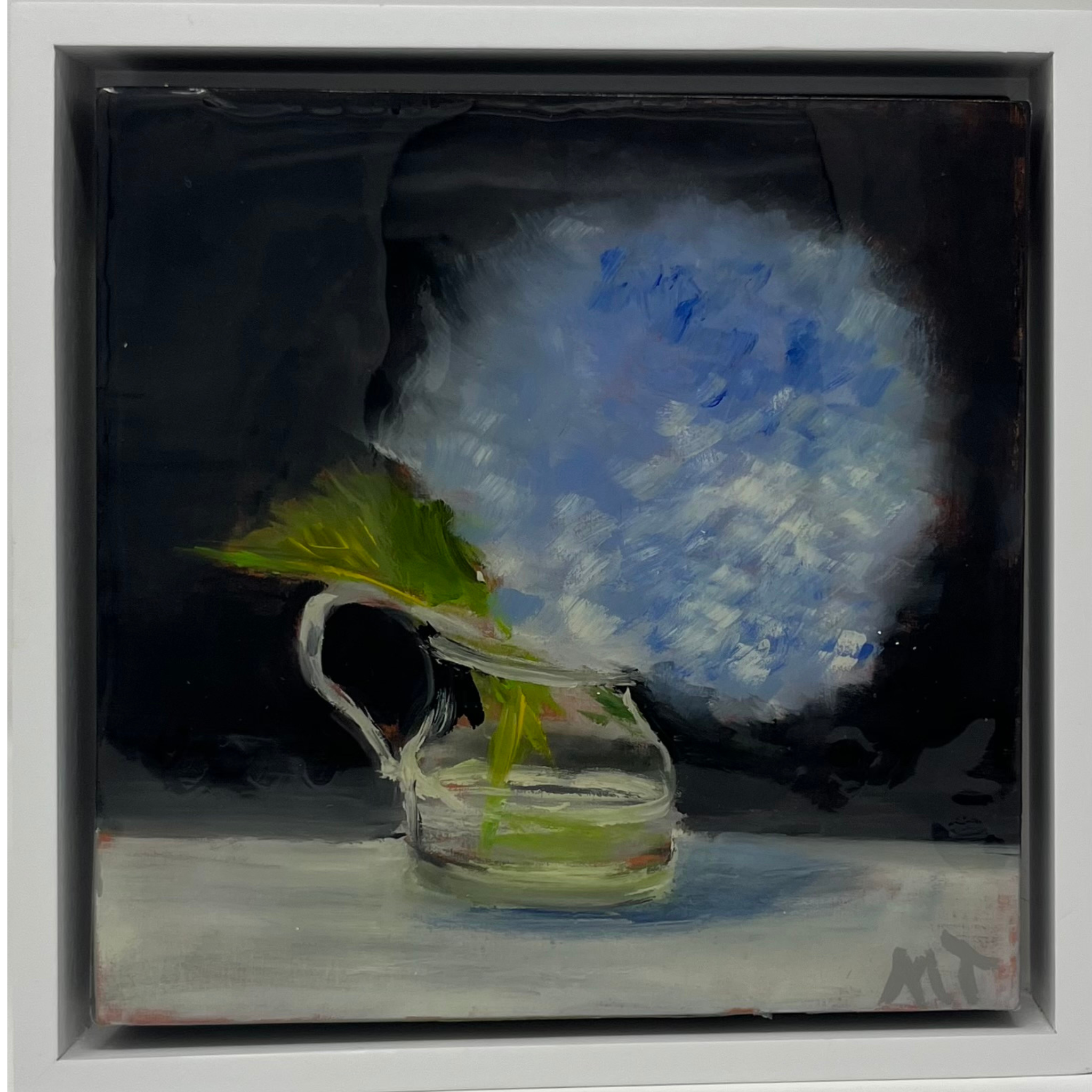 Hydrangea Acrylic Painting