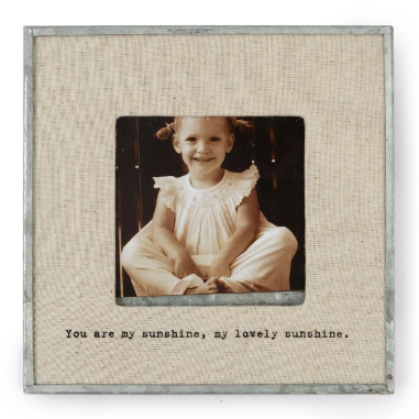 Linen Photo Frame 6"x 6"