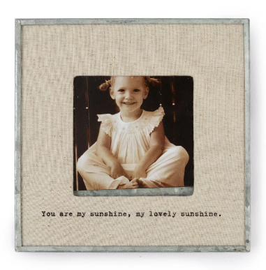Linen Photo Frame 6"x 6"