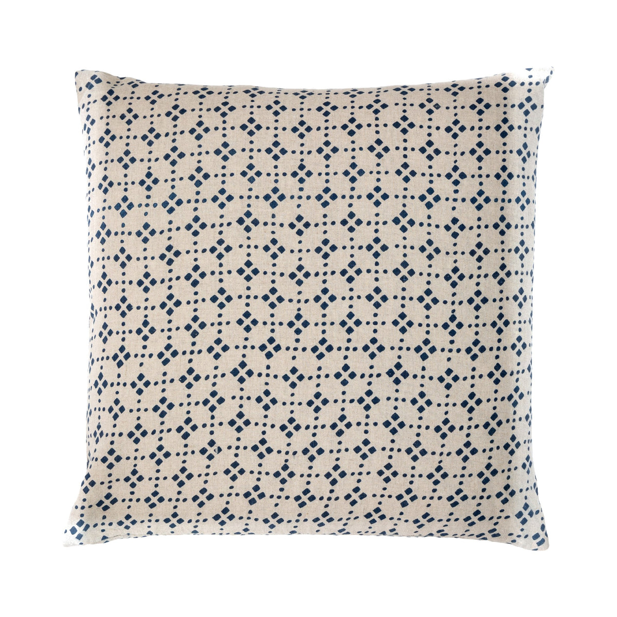 Anjali Dots Decorative Pillow Cover in Indigo