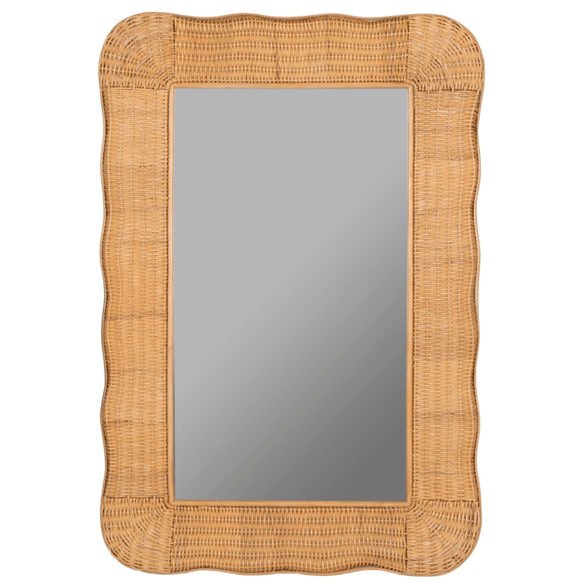 Auden Wall Mirror Light Finish - Sea Green Designs