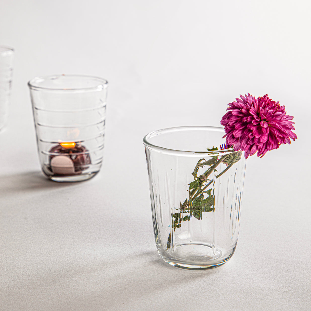 Hudson Short Glasses, Set of 6 - Sea Green Designs
