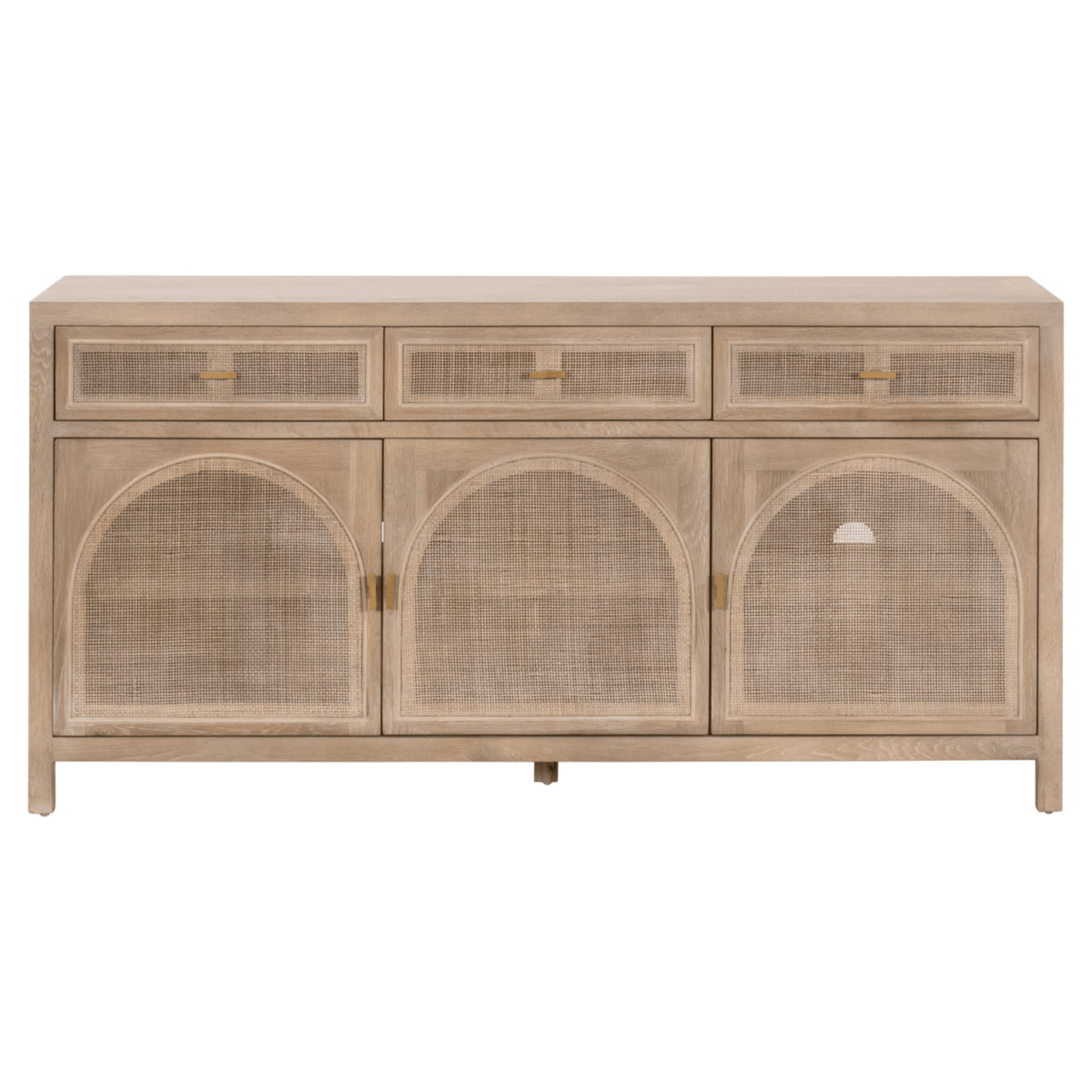 Cane Media Sideboard - Sea Green Designs