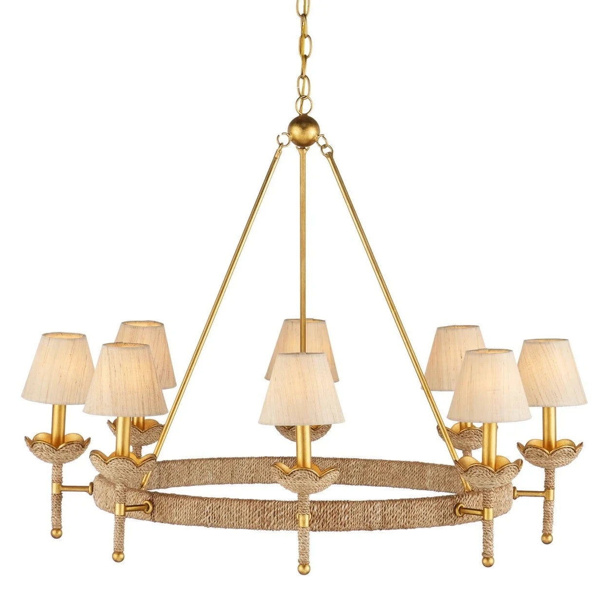 Vichy Chandelier - Sea Green Designs