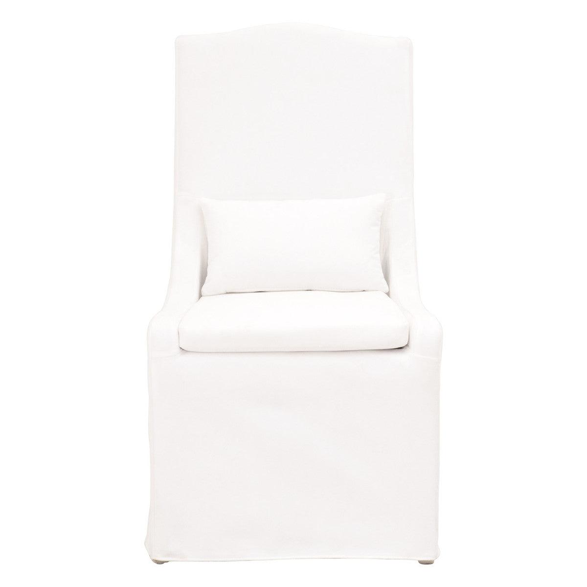 Colette Slipcover Dining Chair - Sea Green Designs