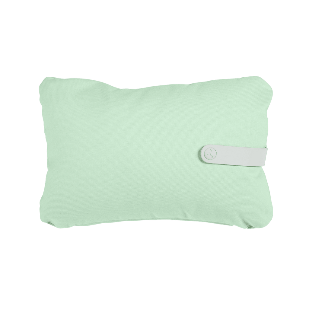 Color Mix Outdoor Pillow in Mint - Sea Green Designs