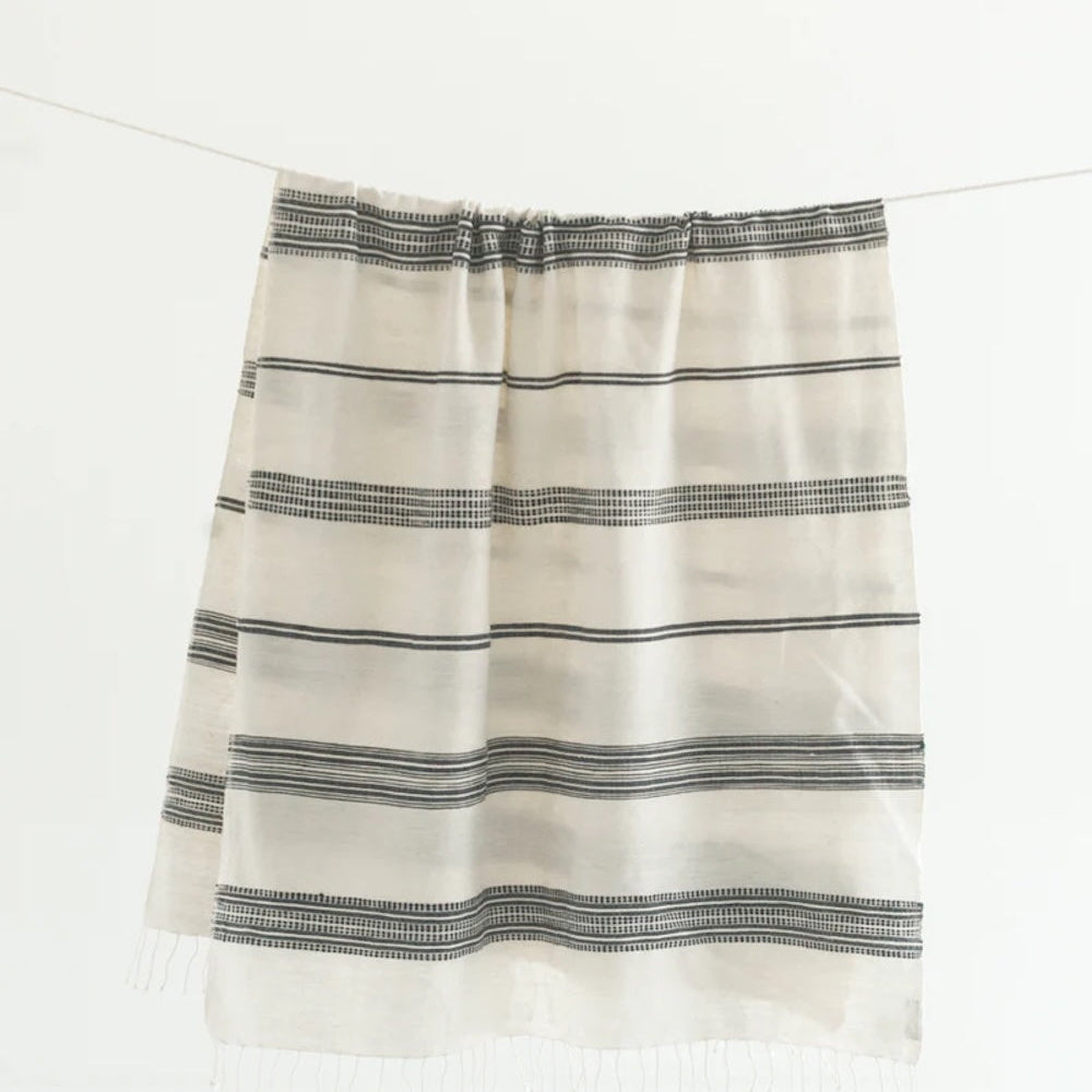 Aden Cotton Bath Towel - Sea Green Designs