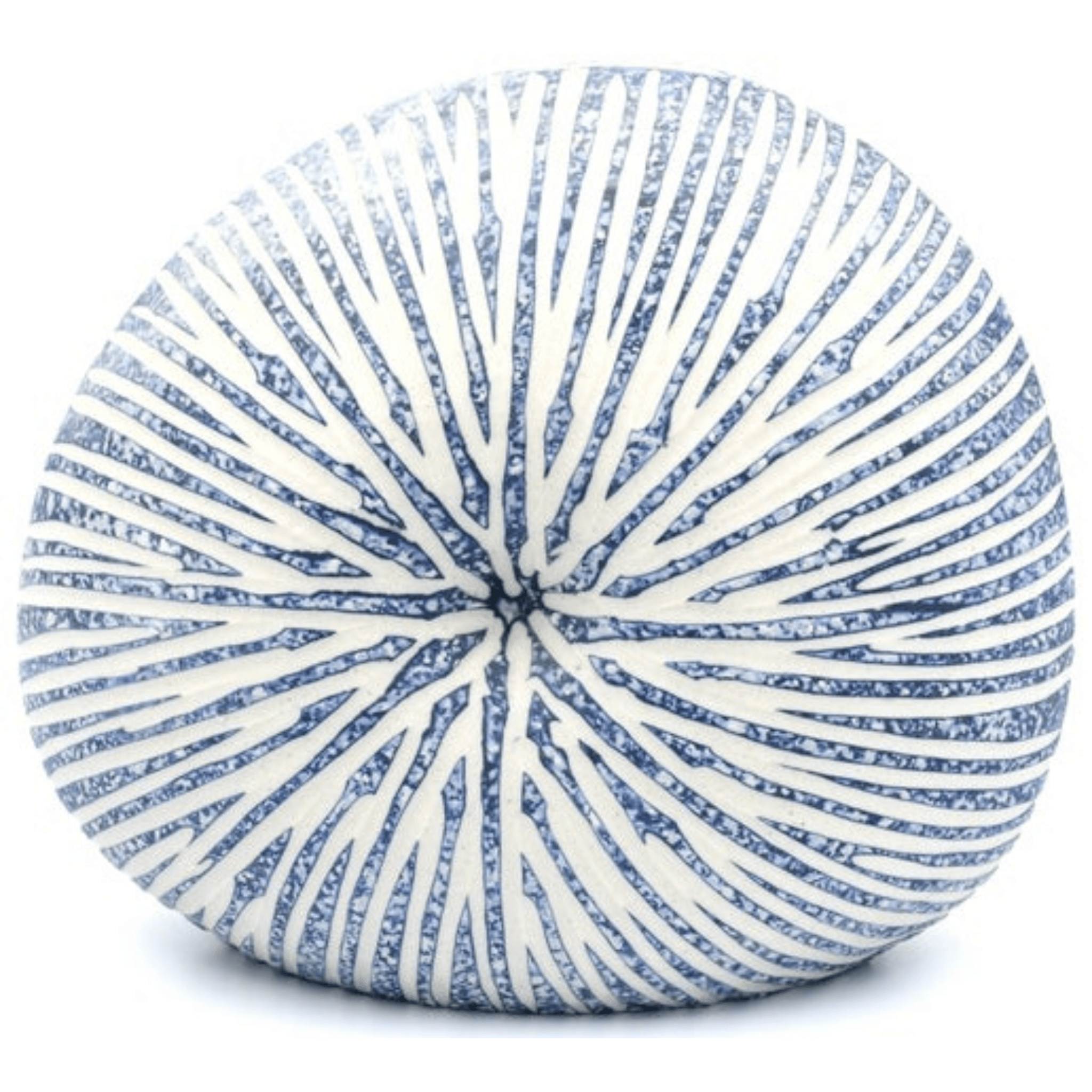 Diva Round Porcelain Bud Vase in Blue - Sea Green Designs