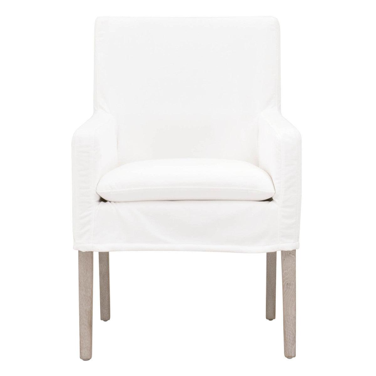 Drake Slipcover Arm Chair - Sea Green Designs