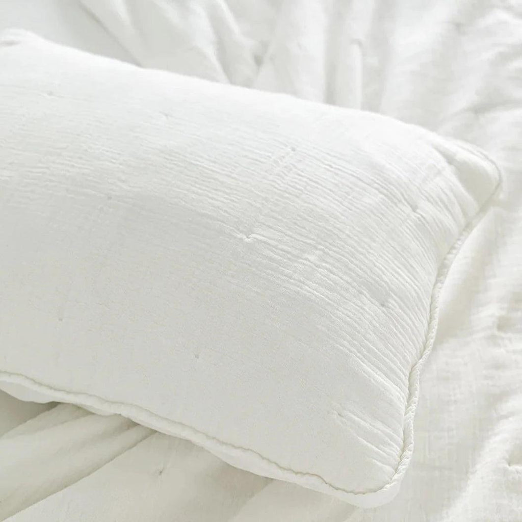 Easy Cotton Gauze Quilt & Pillow Set - Sea Green Designs