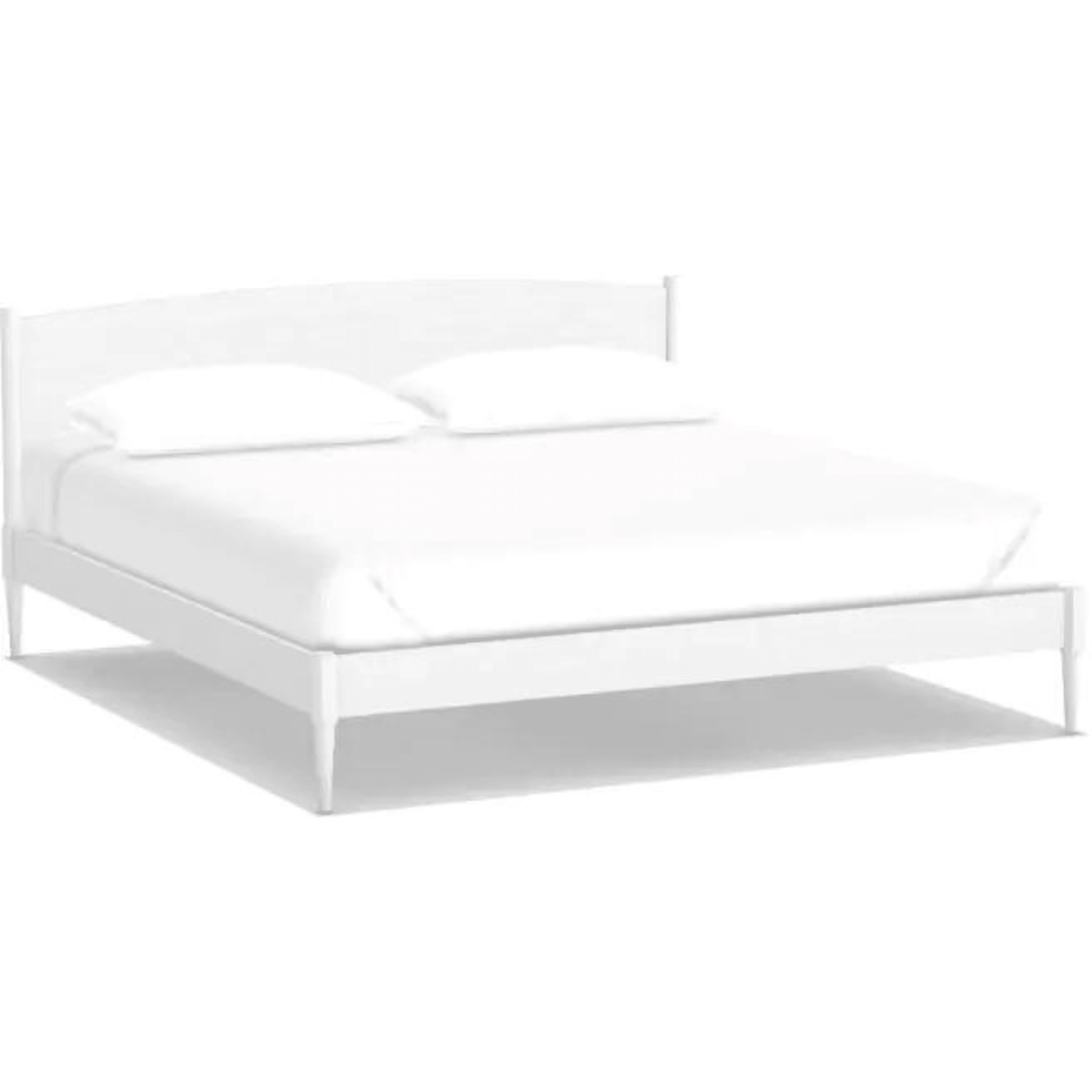 Enfield Low Platform Bed - Sea Green Designs
