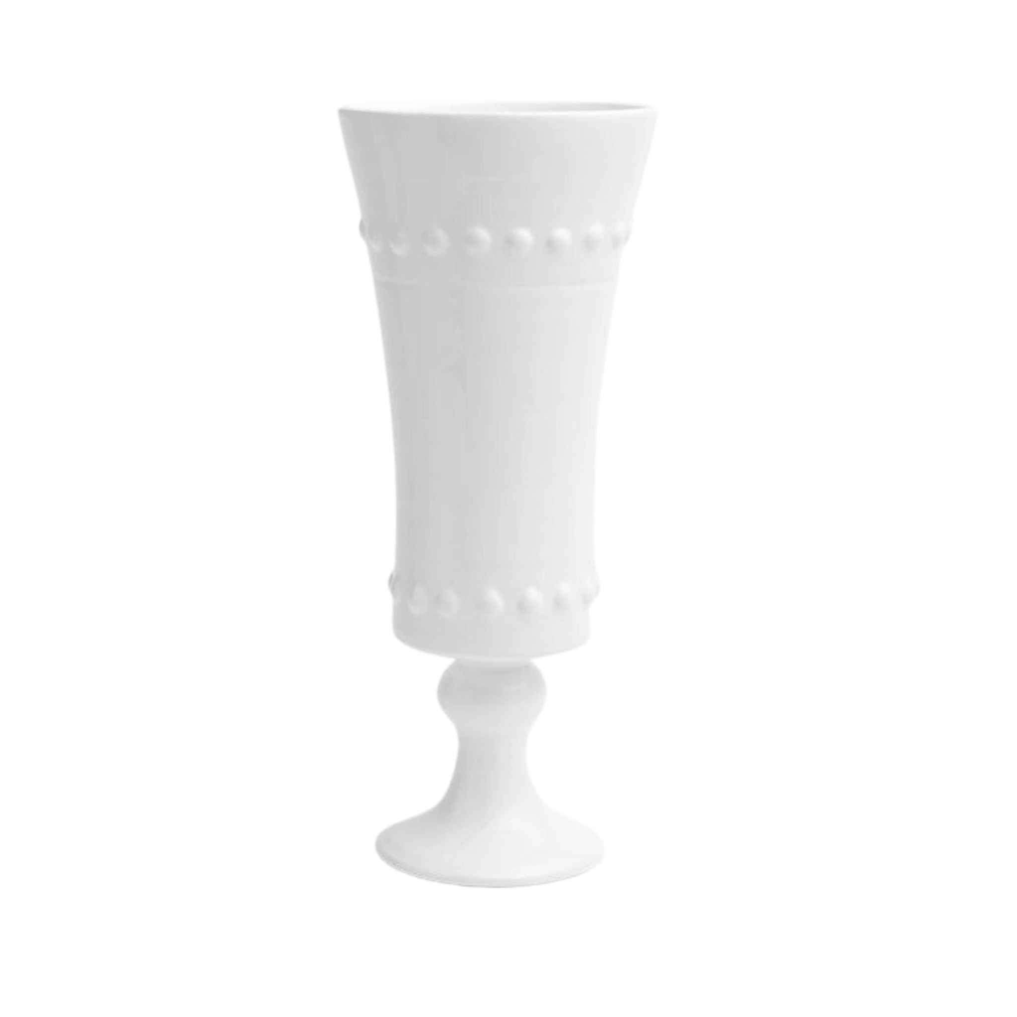 Erin White Vase - Sea Green Designs