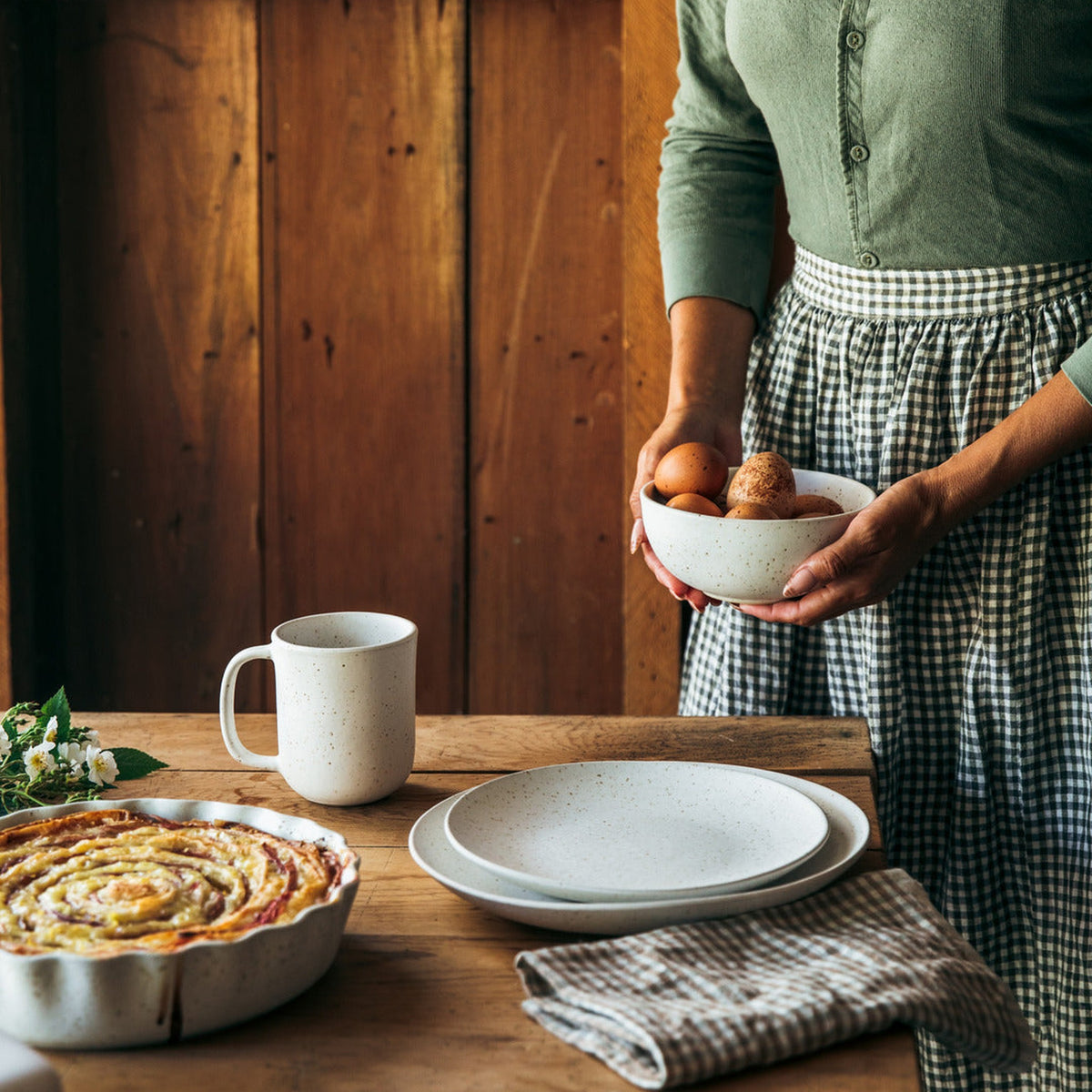 Fieldstone Dinnerware Plate