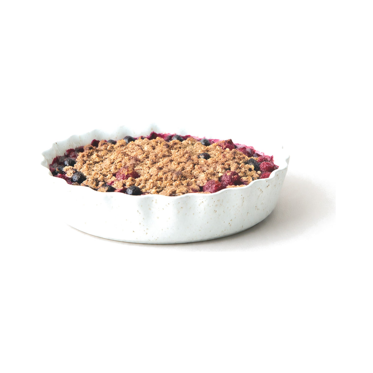 Fieldstone Ruffle Pie Dish