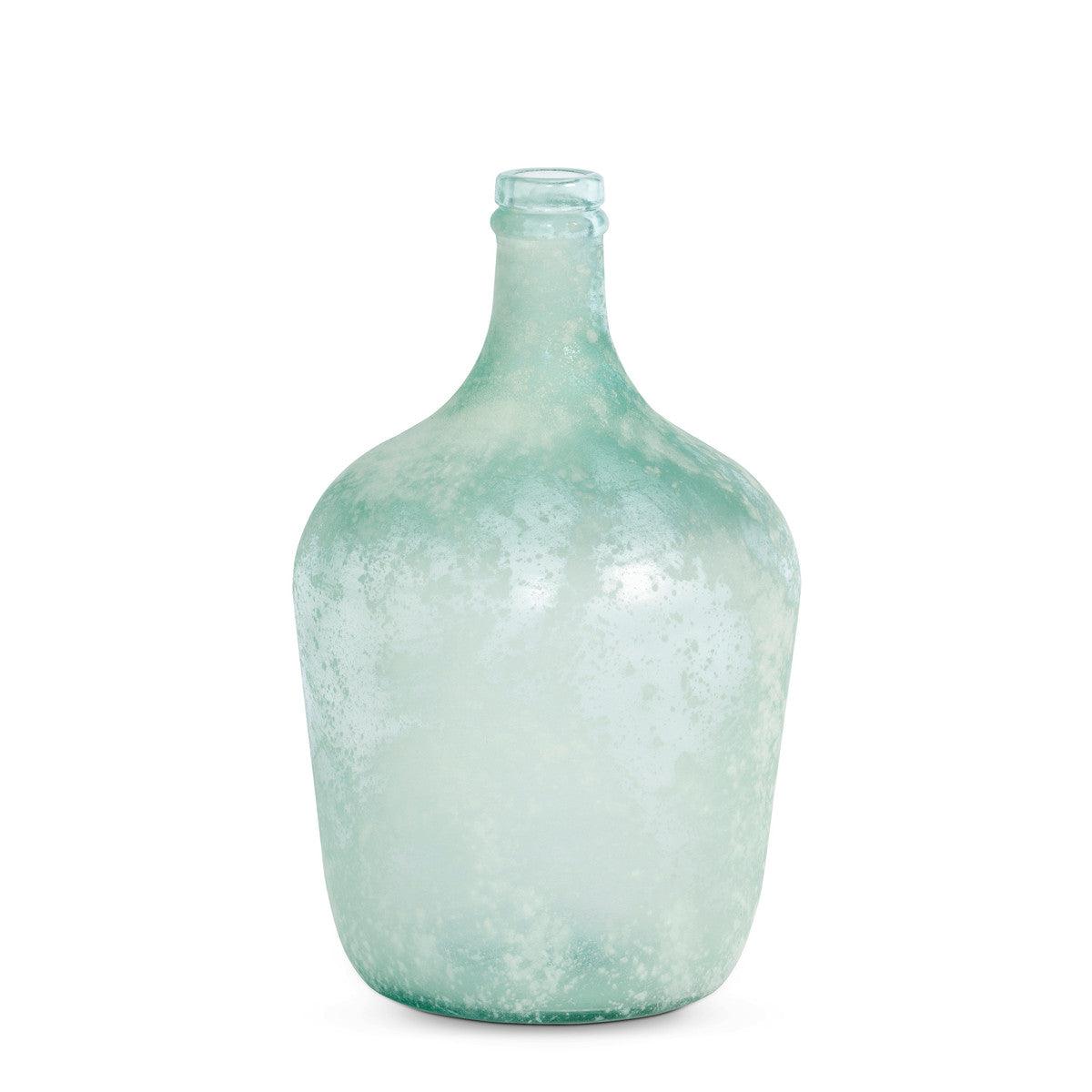 Frosted Cellar Bottle - Sea Green Designs