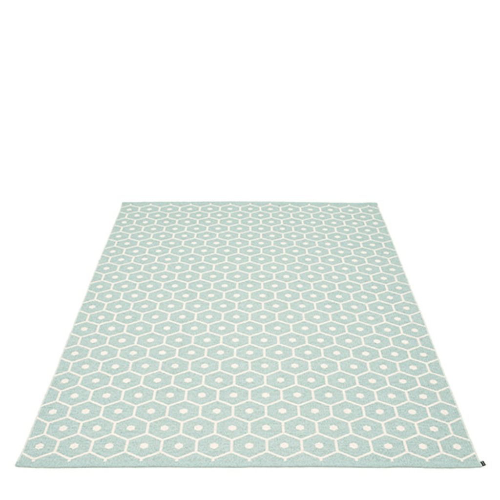 Honey Rug - Pale Turquoise - Sea Green Designs