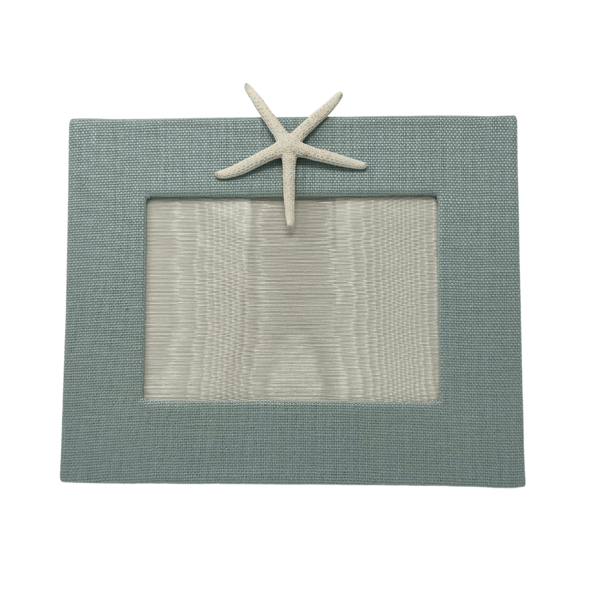 Horizontal Starfish Picture Frame in Aqua - Sea Green Designs