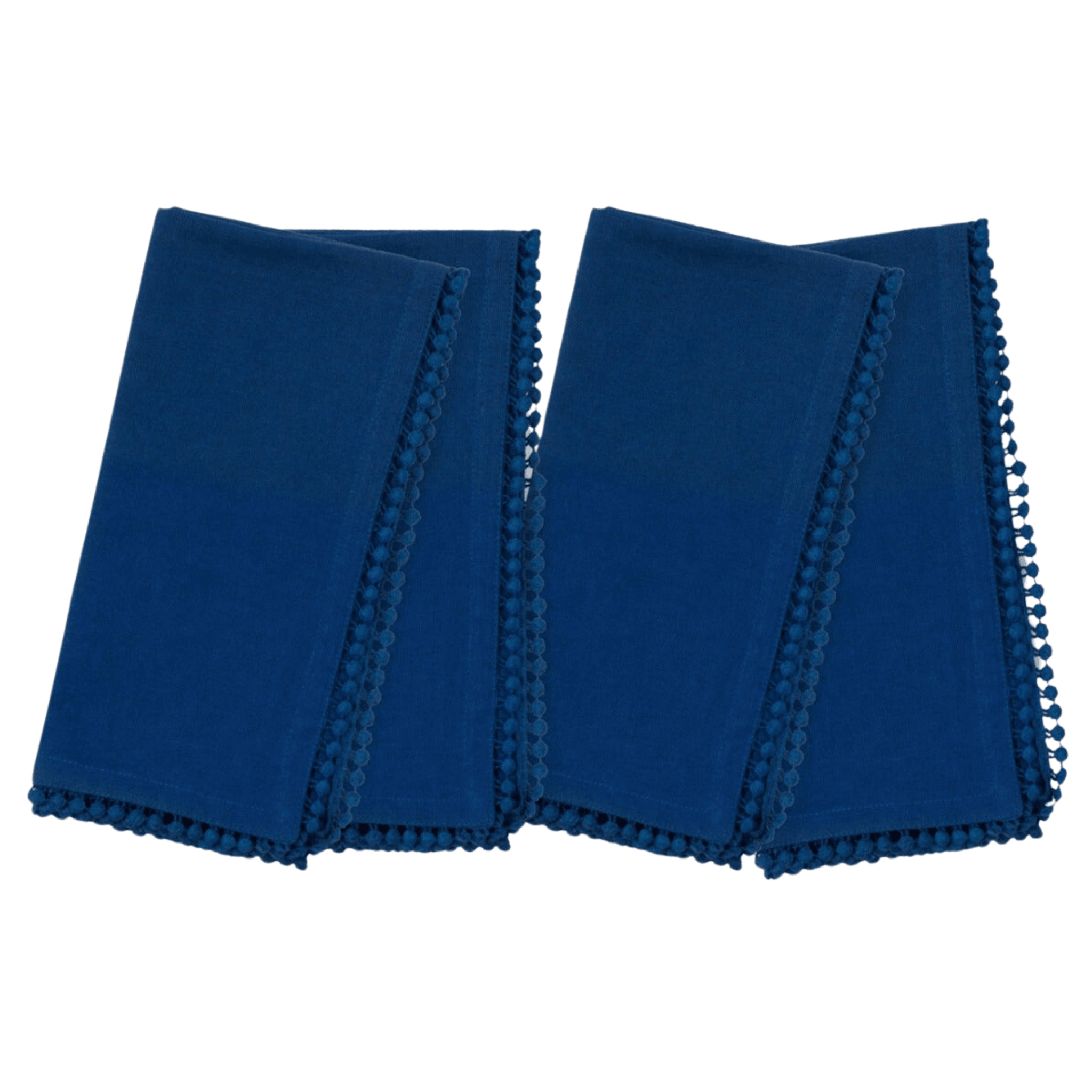 Margot Classic Blue Cocktail Napkins - Sea Green Designs