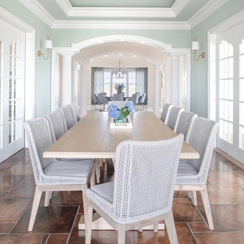 Mesh Dining Chair - Sea Green Designs