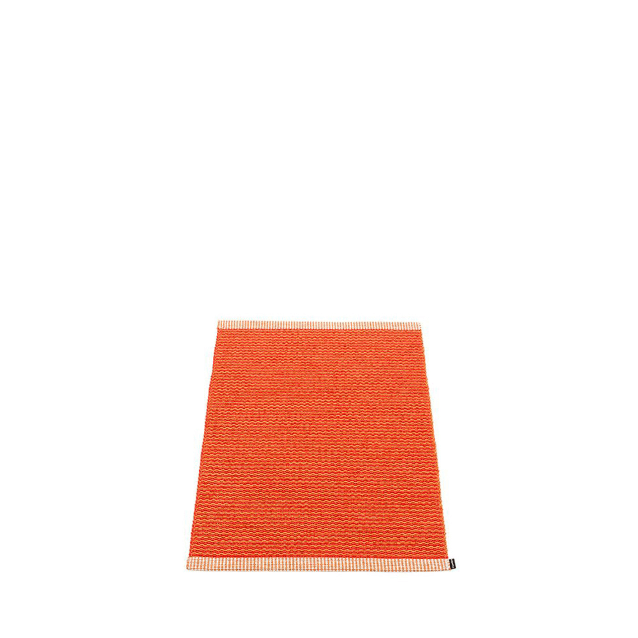 Mono Rug - Pale Orange - Sea Green Designs