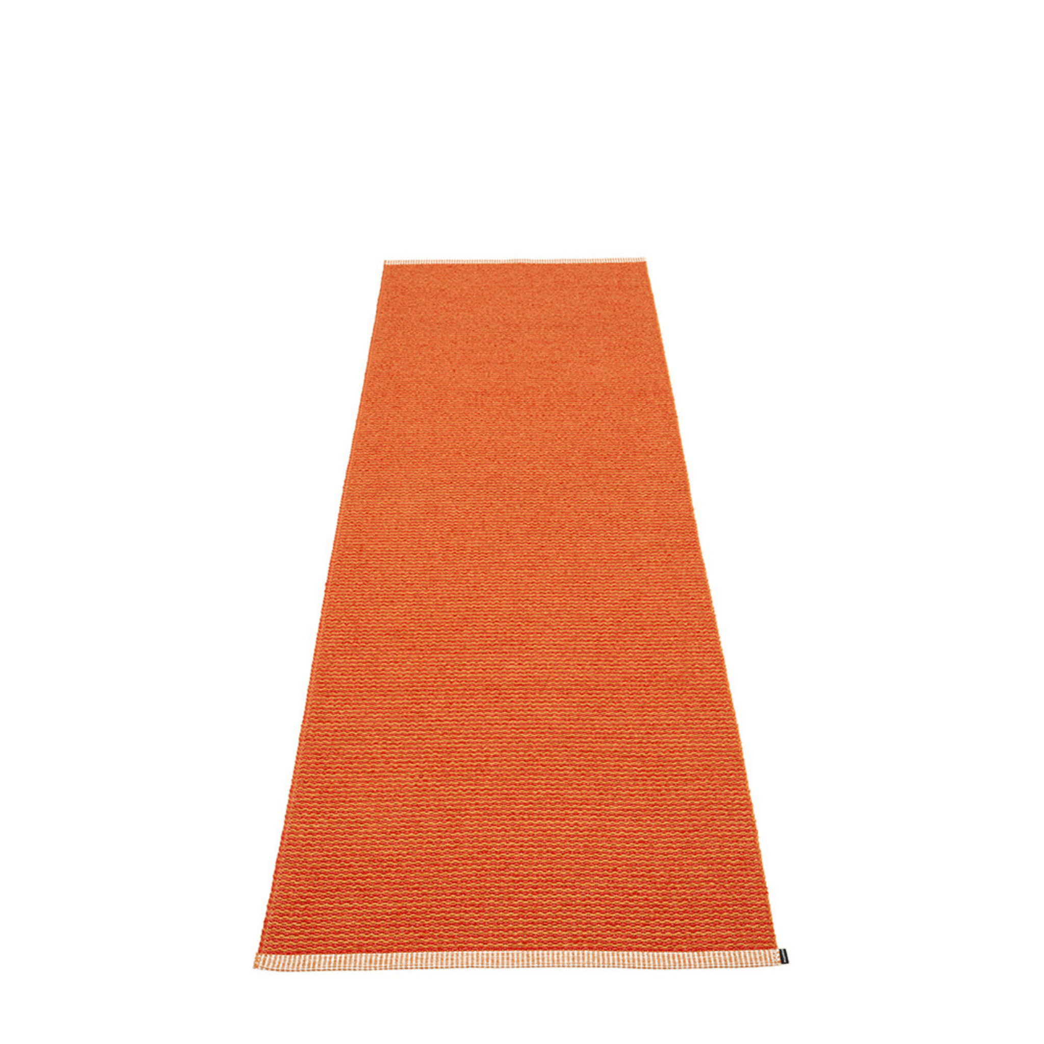 Mono Rug - Pale Orange - Sea Green Designs